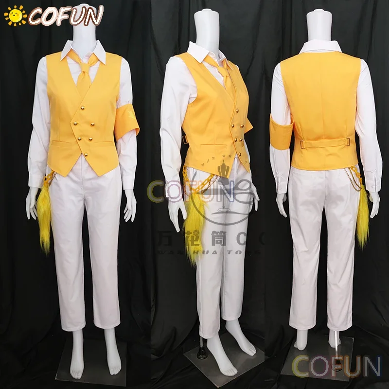 COFUN [Angepasst] Vtuber Nijisanji Fushimi Gaku/Kenmochi Toya Cosplay Kostüm Halloween Outfits Männer Neue Anzug Uniform anime