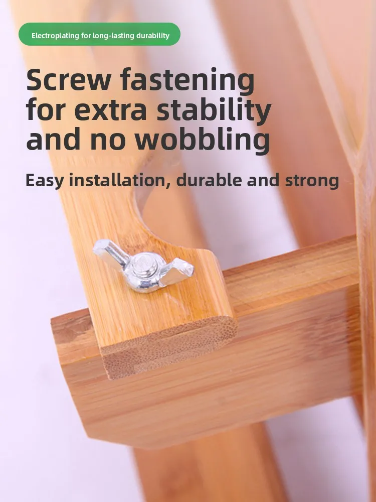 Umi Bamboo Fiing Rod Display Stand Multi-Functional Real Wood for Home Storage And Fiing Gear op Placement