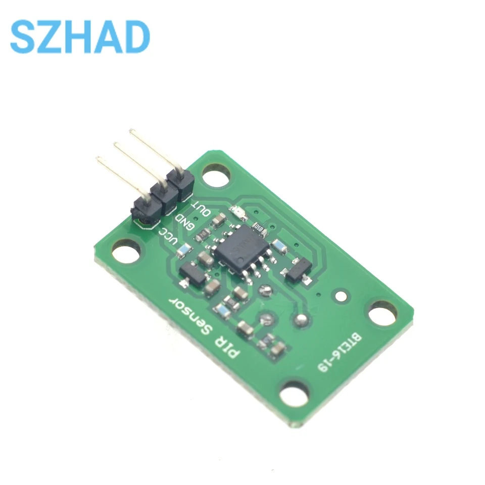 Human Body Detecting PIR Motion Sensor Module 120 Degree Pyroelectric Infrared Sensor For Arduino MCU Board Module