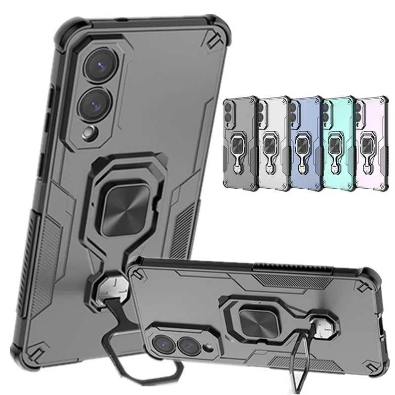 Coque b�quille pour Samsung Galaxy S25 Edge S25 Ultra S25 + Plus, anneau de Protection d'objectif, support, Coque Fundas