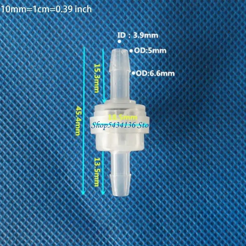 H7ED تحقق من Val ve Barb خرطوم الحرارة/الزيت/الحمض/مقاومة الأوزون 5/6/7/8 مم/5-M10 1 قطعة