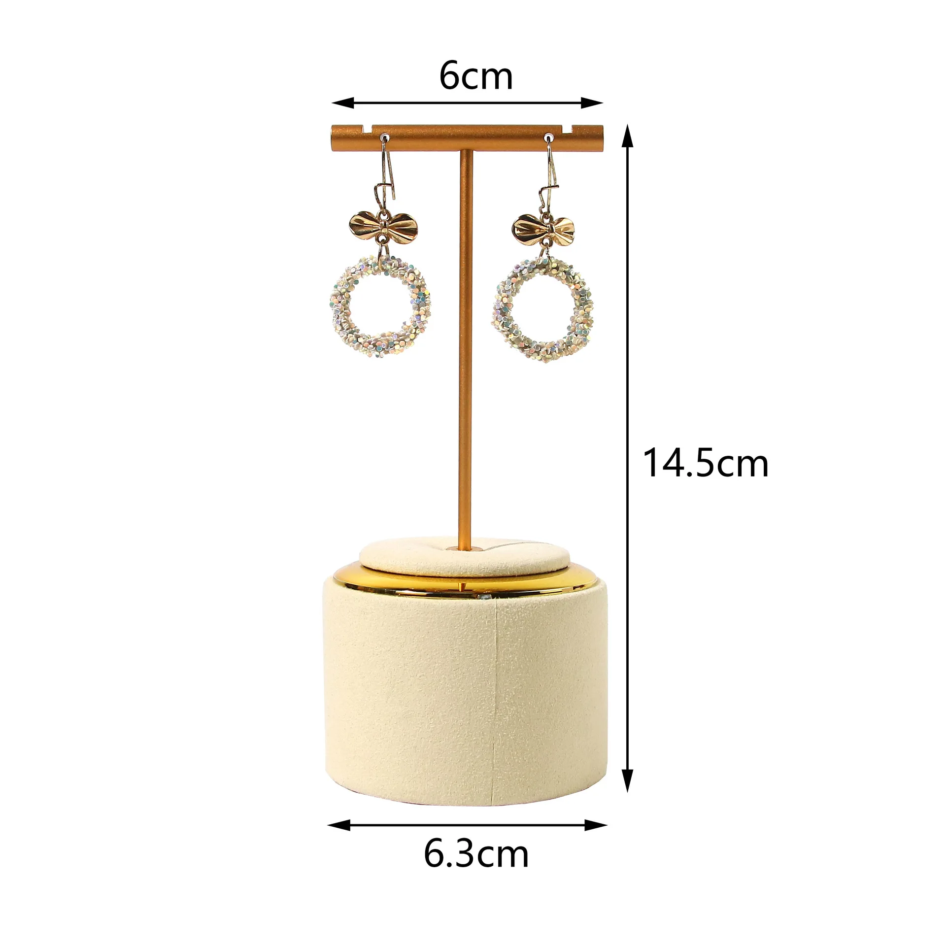 Espositore per gioielli in stile nordico organizzatore di immagazzinaggio orecchini scaffale per gioielli scaffale per gioielli per decorazioni da