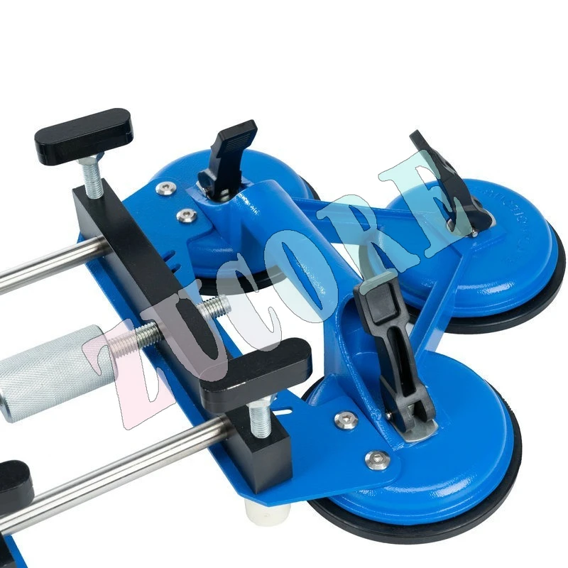 알루미늄 합금 유리 흡입 컵 강력한 흡입 추출기, 6개의 발톱 원활한 접합기, 세라믹 타일 바닥 처리 및 장식