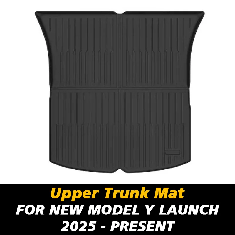 Voor Nieuwe Tesla Model Y Launch 2025+ Juniper TPE Vloermat & Cargo Liner All Weather Kofferbak Matten Vloervoering Rugleuning Matten