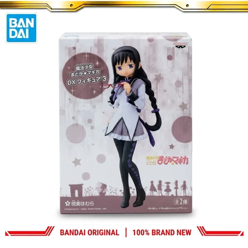 Auf Lager Bandai Original Banpresto Madoka Magica Akemi Homura Actionfigur Modellpuppe Brandneu in Box Anime-Charaktere Spielzeug