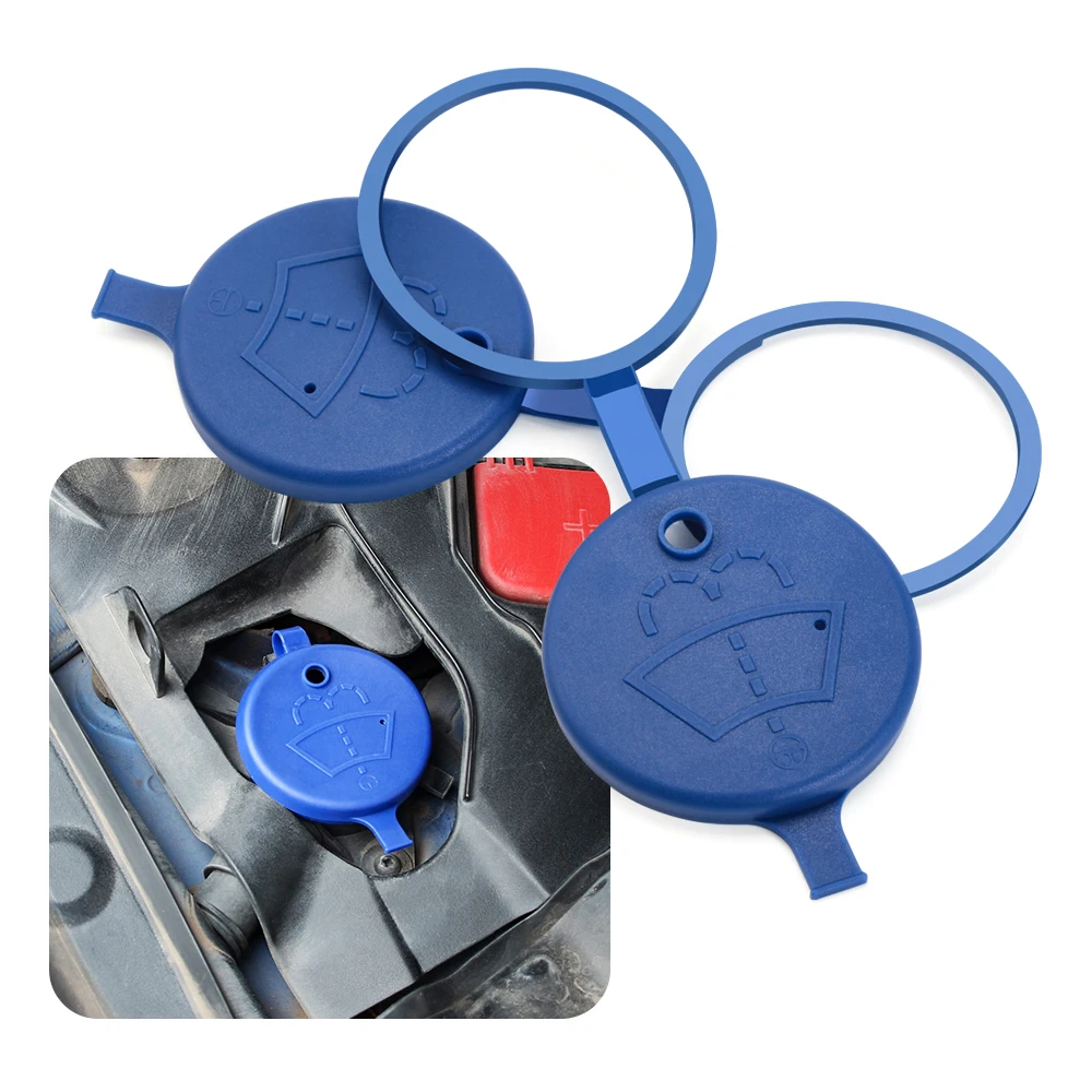 2Pcs Car Windshield Wiper Washer Fluid Reservoir Lid Cover Tank Bottle Pot Cap for Nissan Qashqai j11 j10 X-Trail t32 Juke Leaf