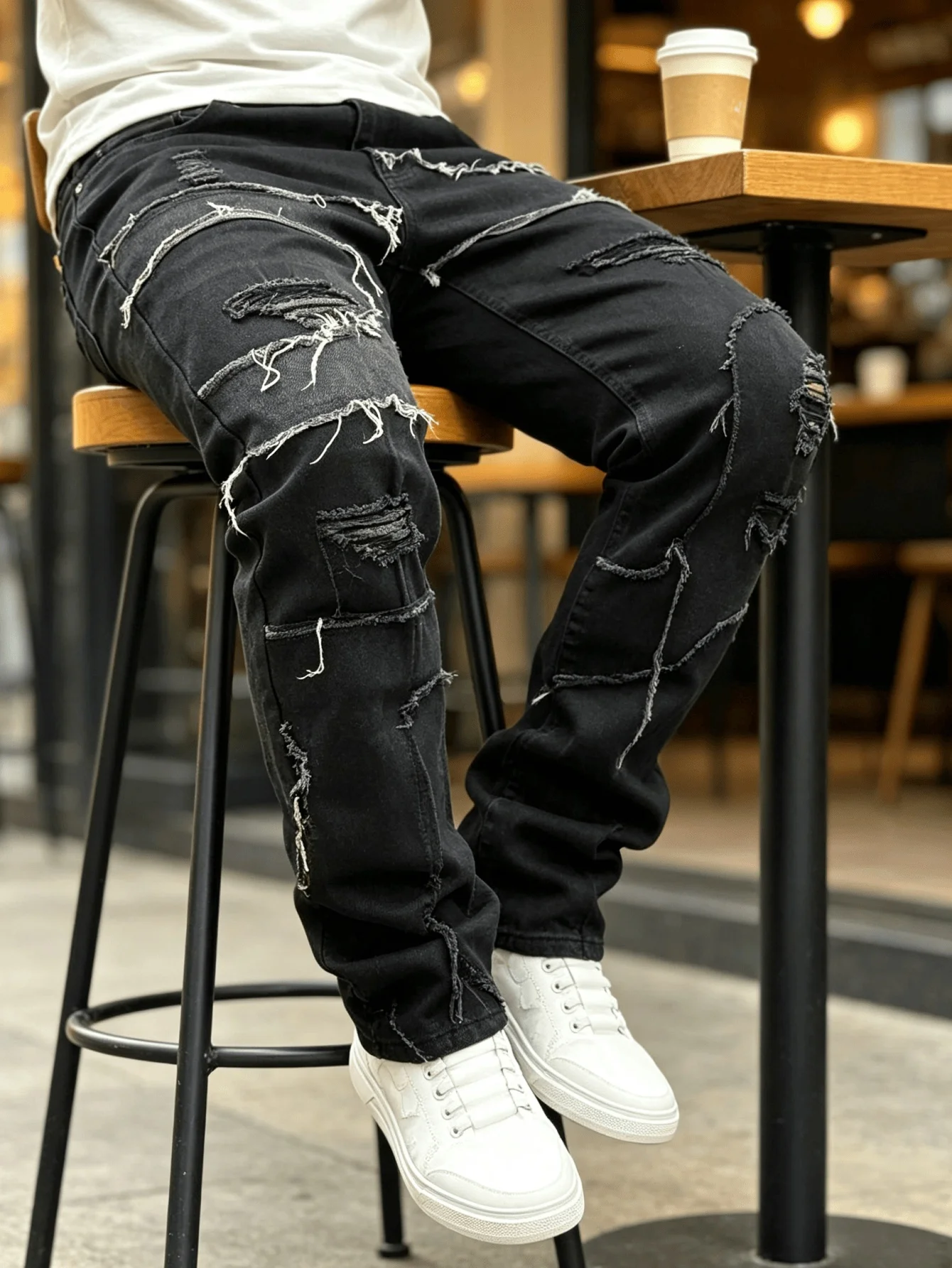 Trendy denim trousers for all, trendy street style, Halloween limited edition, Black Friday limited edition