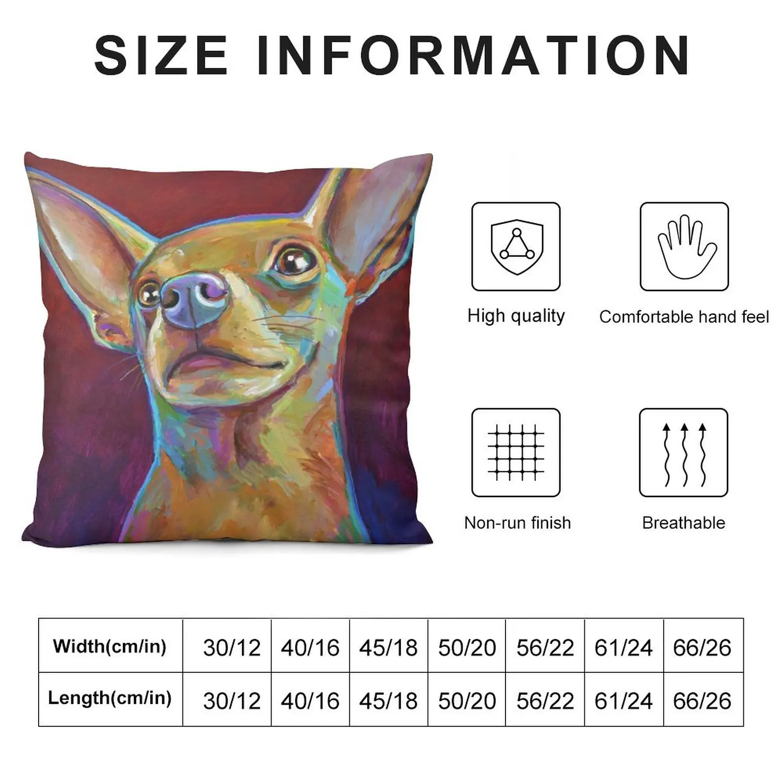 Weasel the Heroic CHIHUAHUA Throw Pillow Sitting Cushion Luxury Cushion Cover Pillowcases pillow