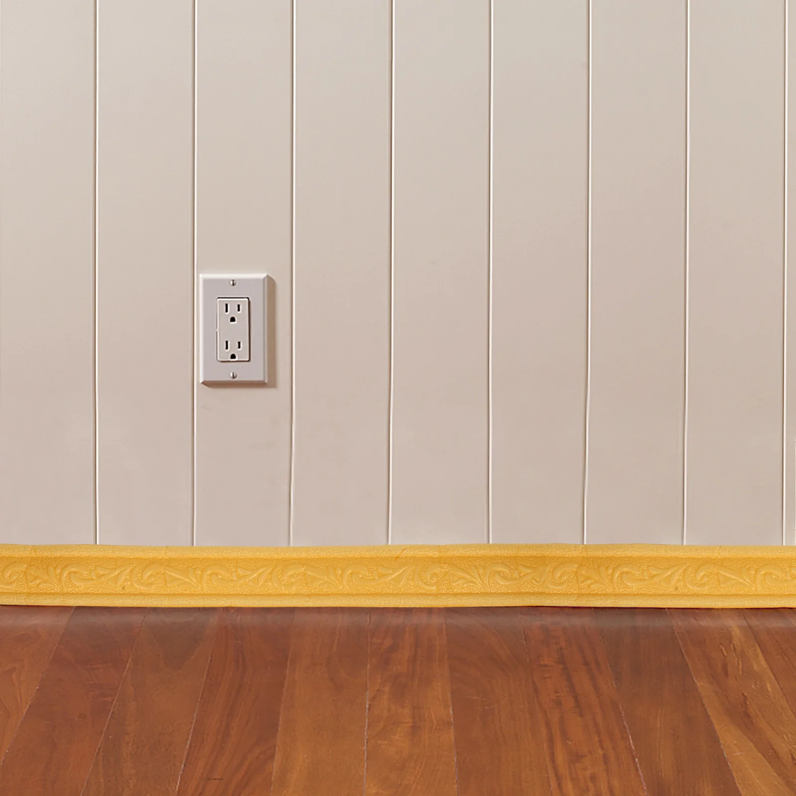 ذاتية اللصق جدار حافة اللوح PVC تقليم لفة صب الزاوية المرنة لخط القدم جدار الخلفية الطابق #5