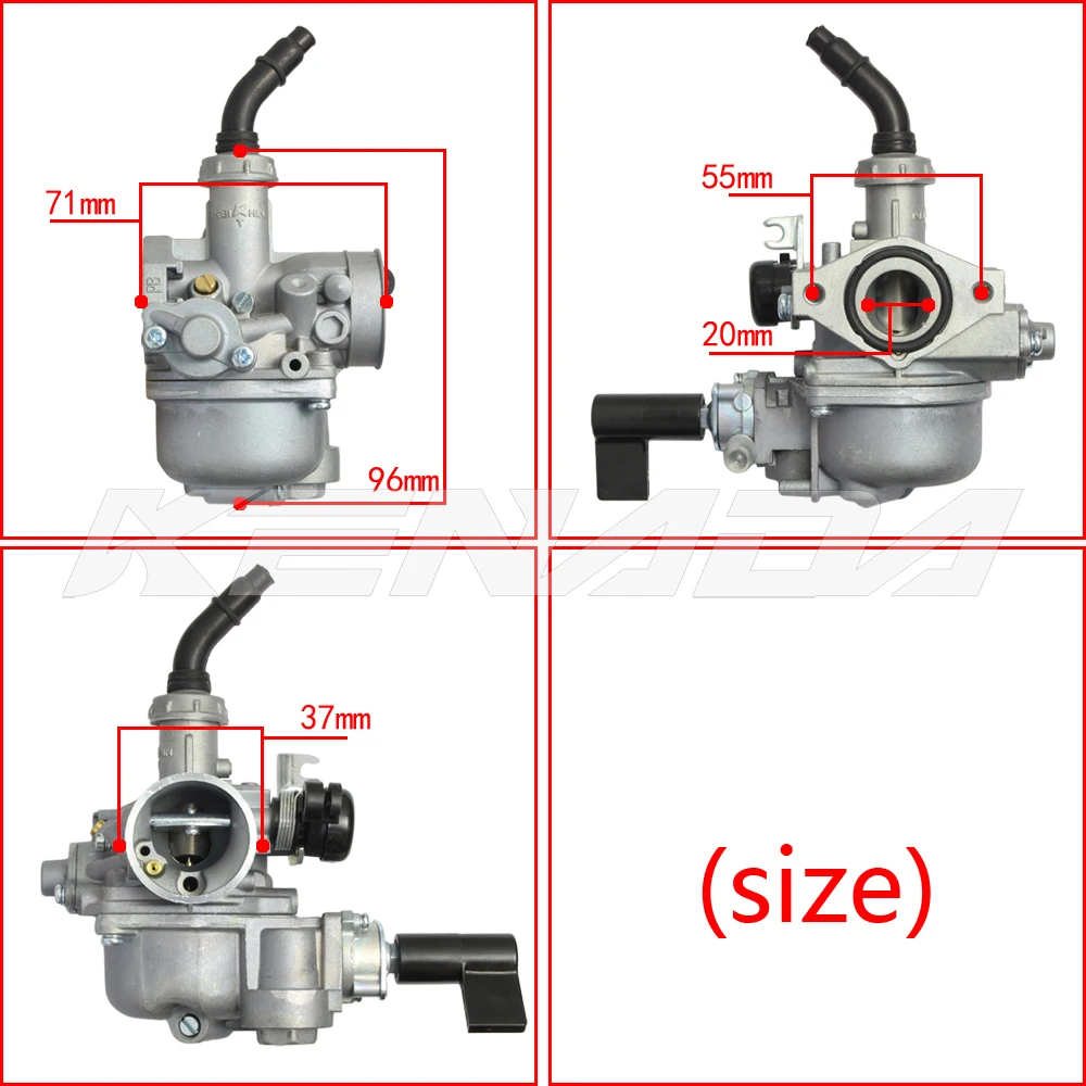 For Keihin Pz19b 19mm Keihin Suprafit Revo Lama Ws110 Rs110 Wave100 Wave110s Wave100r Dash Dream110 Carburetor Carb