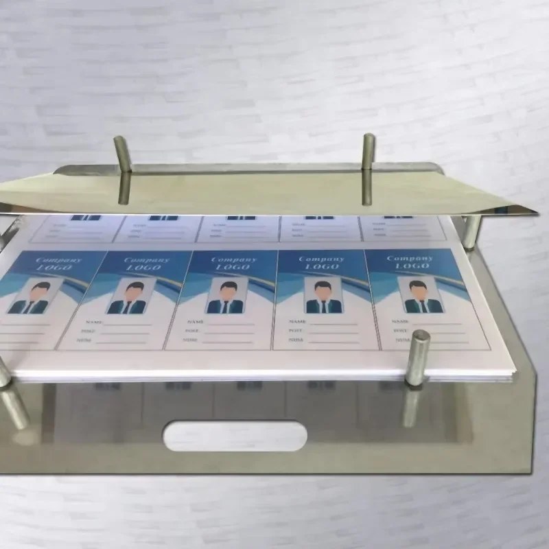 A4 PVC ID Card Fusion Fusing Machine for Lamination