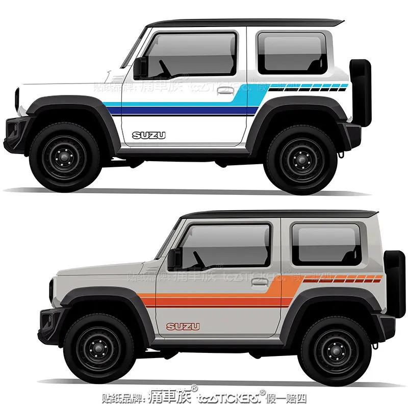 

Car Stickers Appearance modification customized Fashion sports Vinyl decals For Suzuki jimny jb74