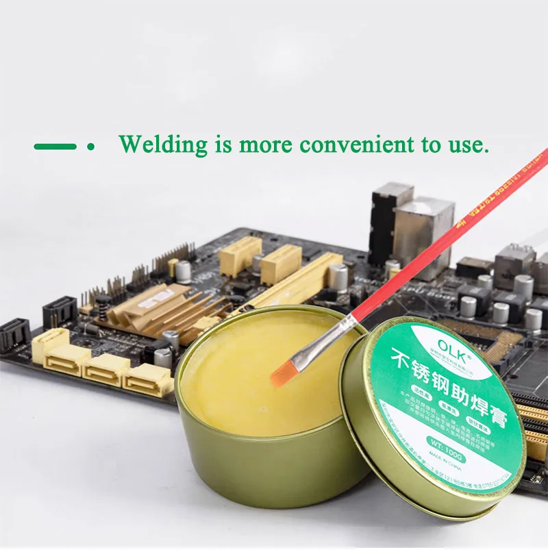 Professional Copper Soldering Flux Stainless Steel Metal Welding Liquid Flux Multifunctional Strong Solder Flux DIY Accessories