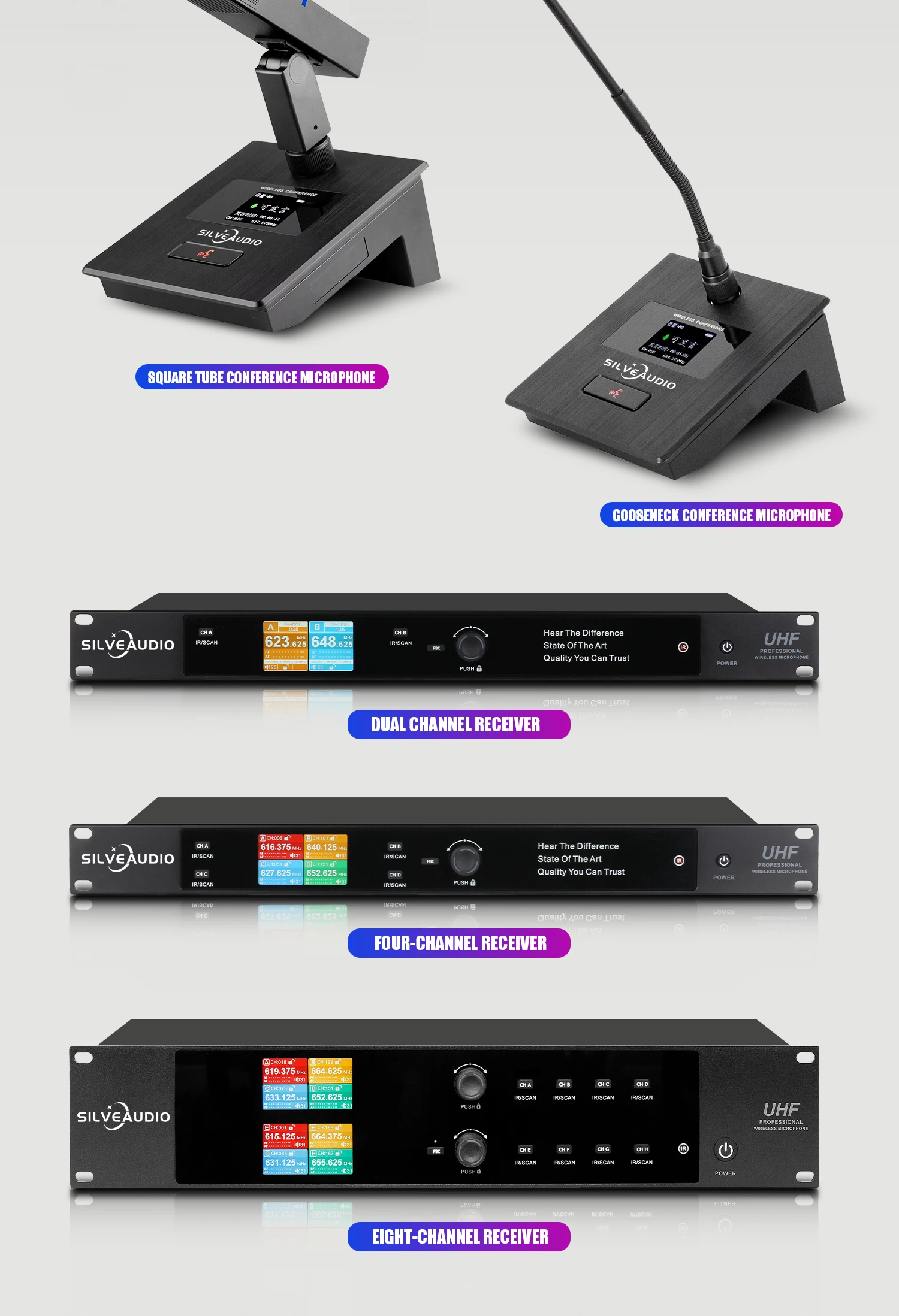 ワイヤレス赤外線周波数マイク,GAW-M26 uhf,1対2,会議,カラオケ,教会のステージに適しています