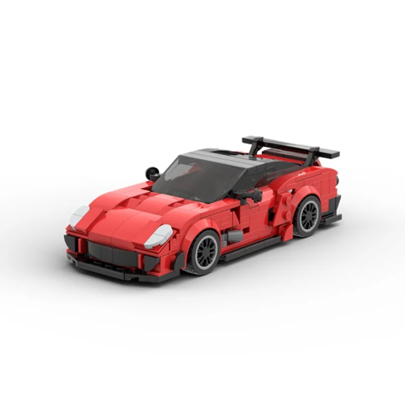 371 قطعة MOC مدينة أبطال Ferrariesd تطور نموذج اللبنات لعبة الهندسة المعمارية الإبداعية هدية الكريسماس فكرة عيد ميلاد الاطفال #5