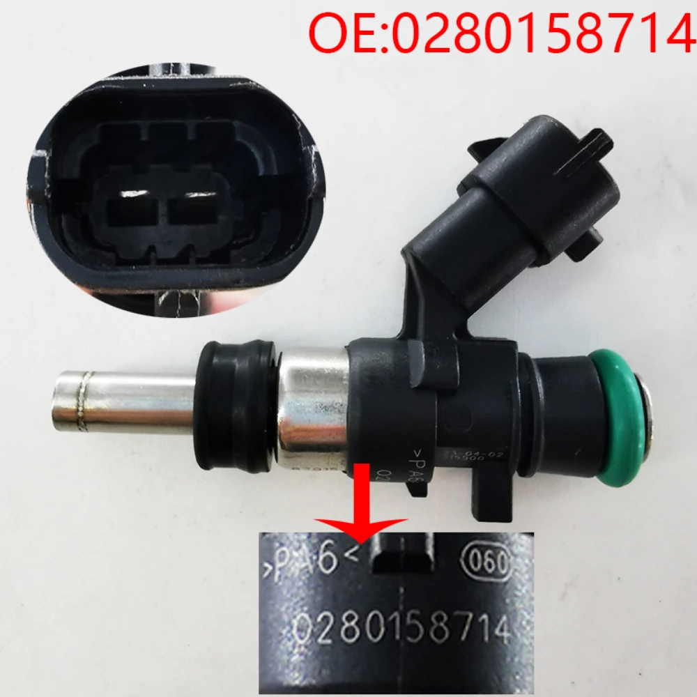 0280158714 0280158701 Single gasoline urea fuel injector for Isuzu Cummins Volvo truck SCR system 0280158714 0280158701