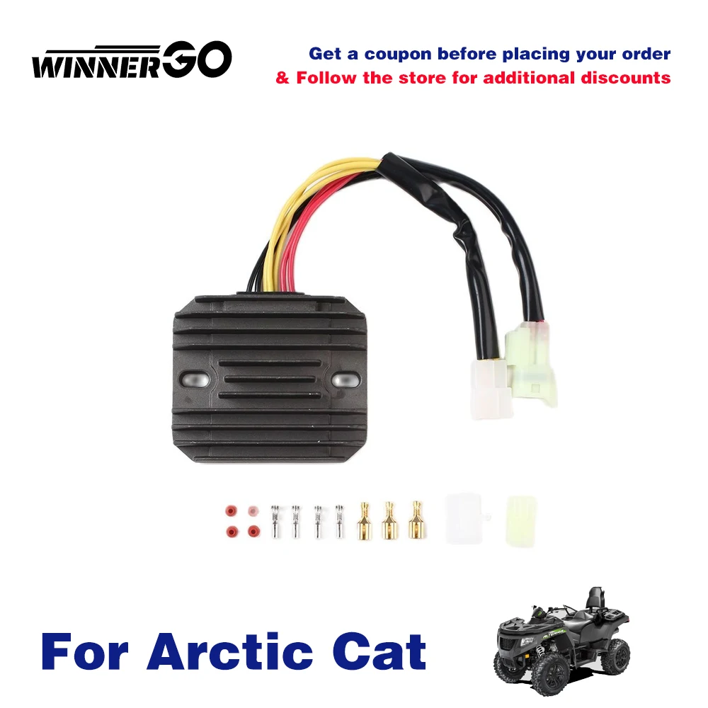 Voltage Regulator Rectifier For Arctic Cat 500 400 4x4 TBX TRV M4 Automatic 500 MRP EFI 400 ACT 2x4 DVX 400 VP 3530-028 3530-059