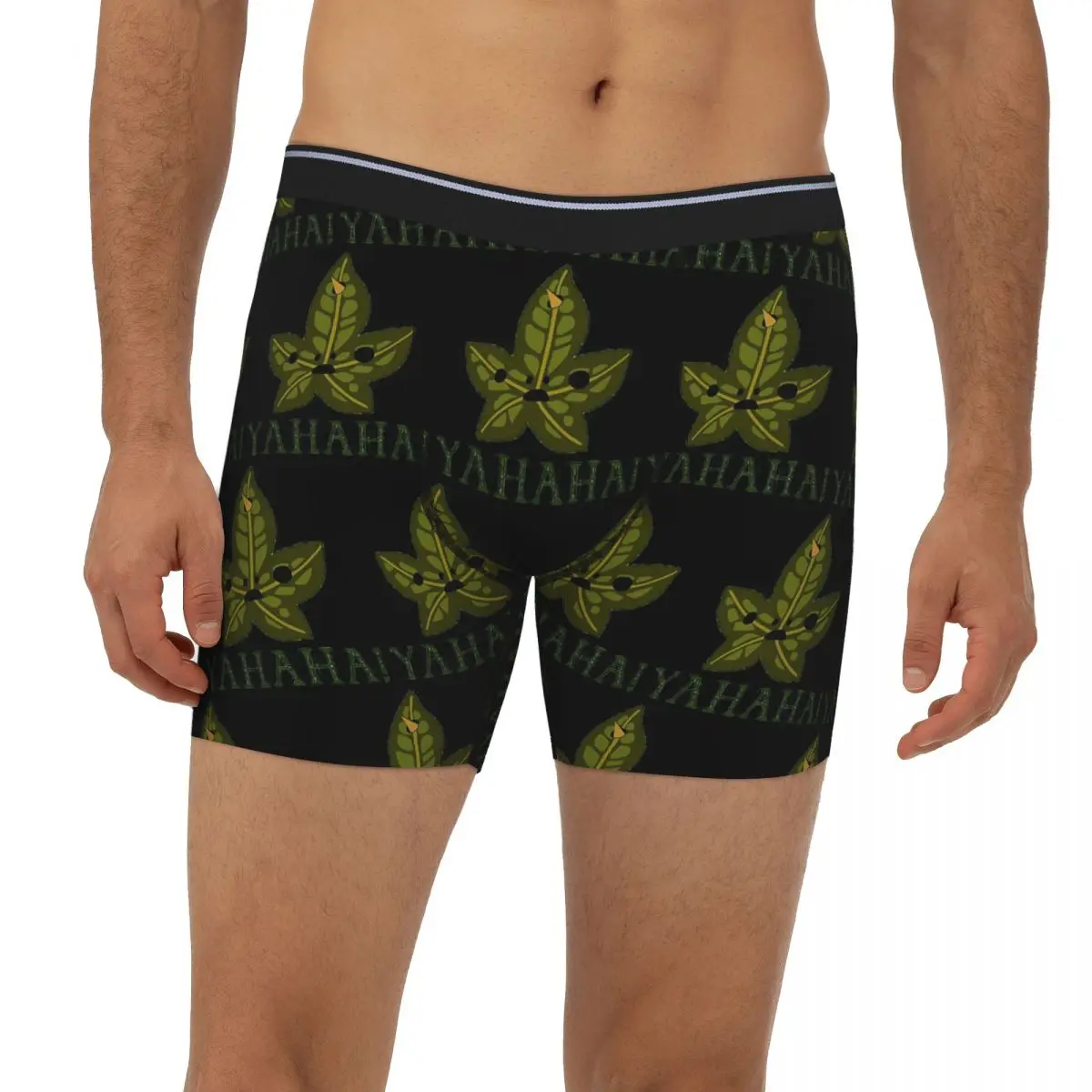 

Yahaha Korok Long Boxer Underpants Short Men Panties Ventilate Underwear for Homme Man Boyfriend Gifts