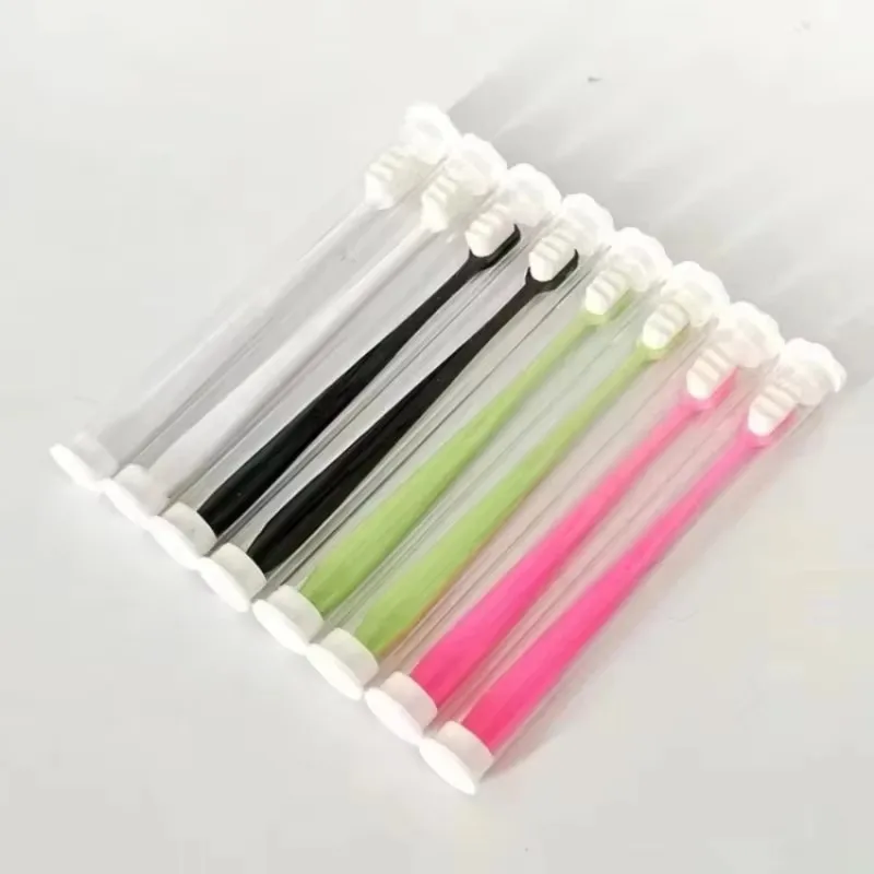 1/2pcs Universal Toothbrush For Oral Health Soft Bristle Brush Oral Cleaning Stain Removal And Tooth Protection Portable Travel