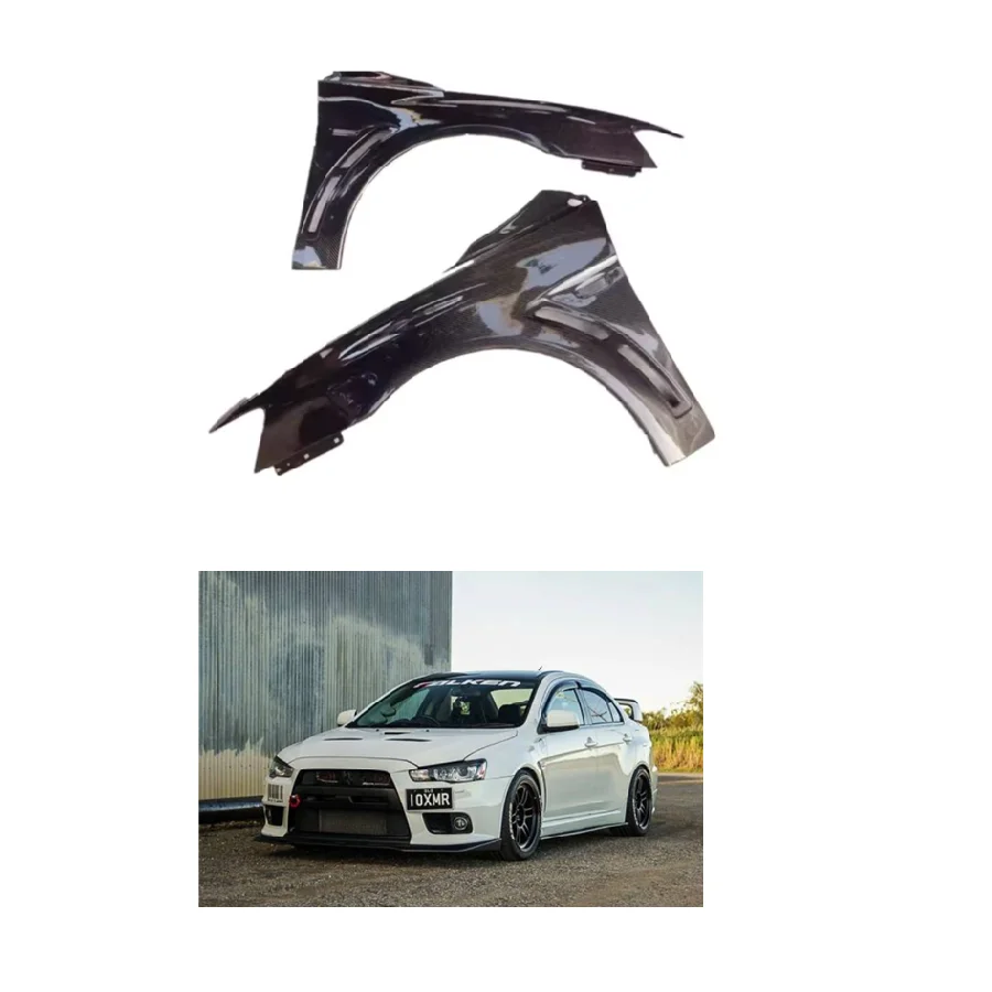

Автомобильные крылья для Mitsubishi Lancer EX ES 2008-2018, обновленные расширители крыльев из углеродного волокна EVO X