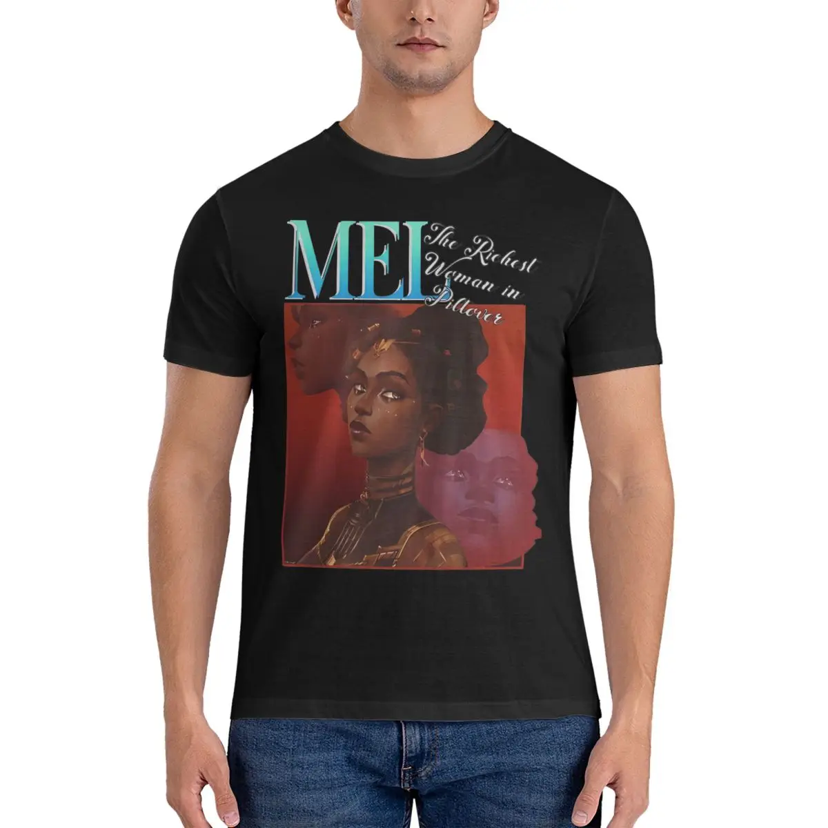 90s Mel Medarda T Shirts Men Women Pure Cotton Funny T-Shirts Crewneck Arcane Tee Shirt Short Sleeve Tops Classic