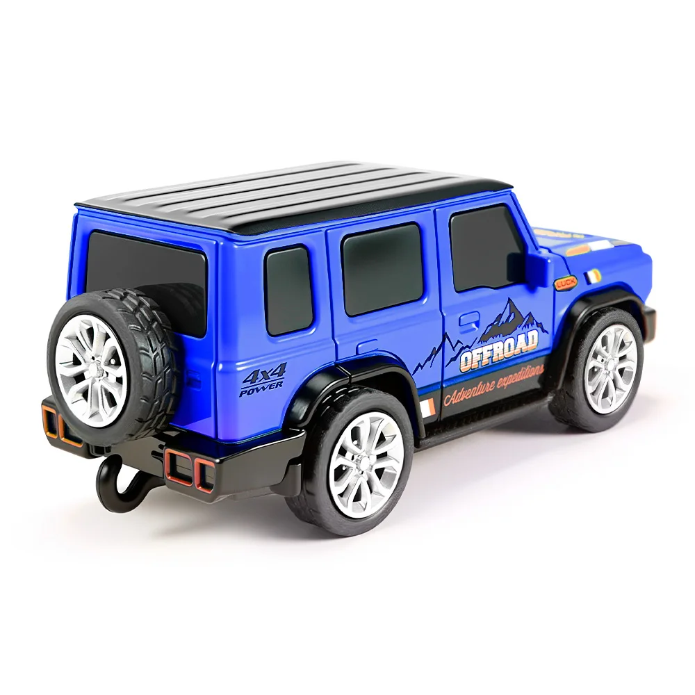 9IMOD 1/64 RC Car Mini Truck Full Alloy Body 2.4GHz Remote Control Adjustable Speed Steering