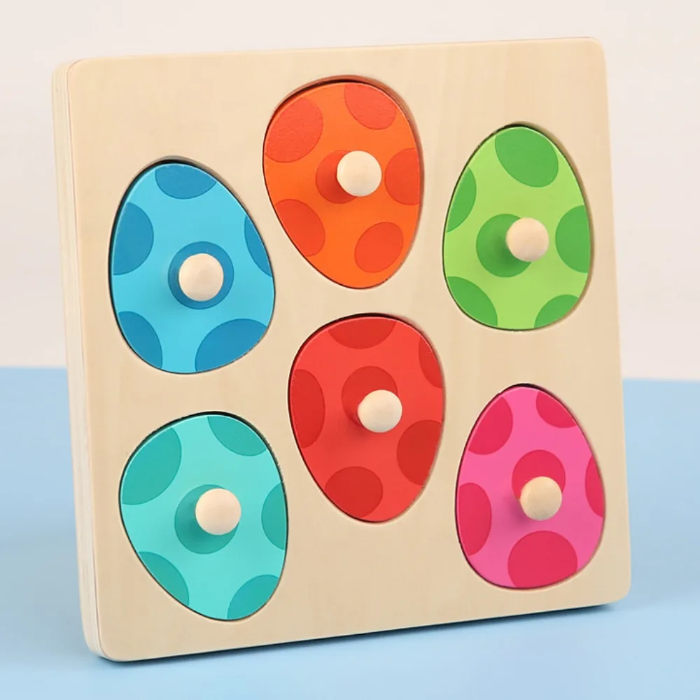 

Wooden Peg Wood Dinosaur Jigsaw Early Learning Educational Animal Domino Puzzle Toy Montessori Preschool Toddler Puzzles Tollder