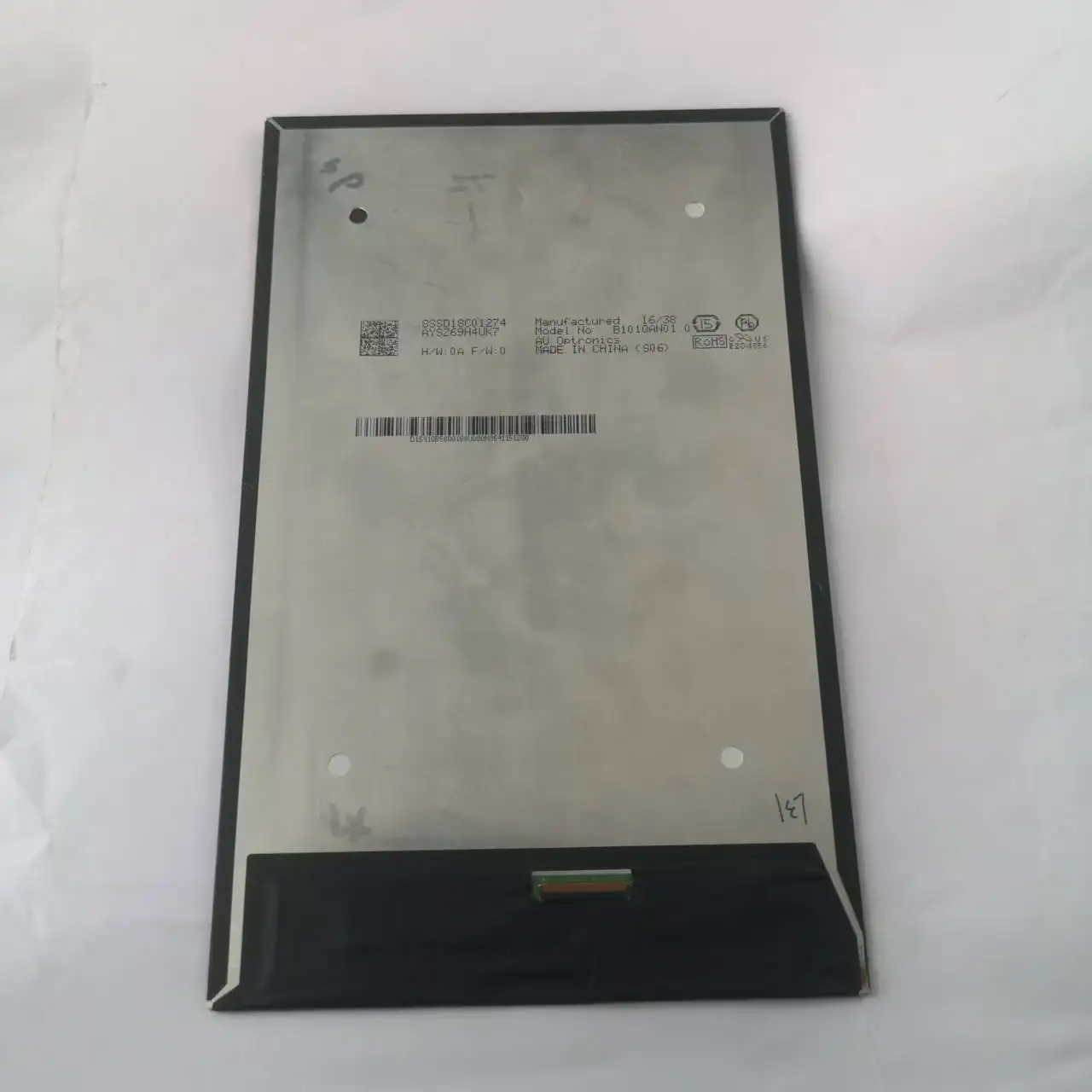 

10,1-дюймовый ЖК-экран B101QAN01.0 1600(RGB)×2560, WQXGA 61-контактный ЖК-экран