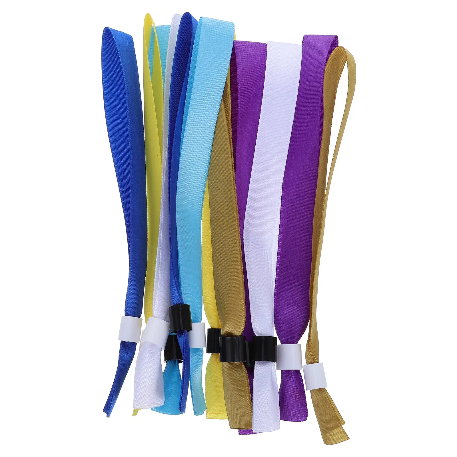 12Pcs Cloth Event Wristbands Soft Comfortable Color Coded Admission Bracelets for Wedding Party Concert Festival Entry