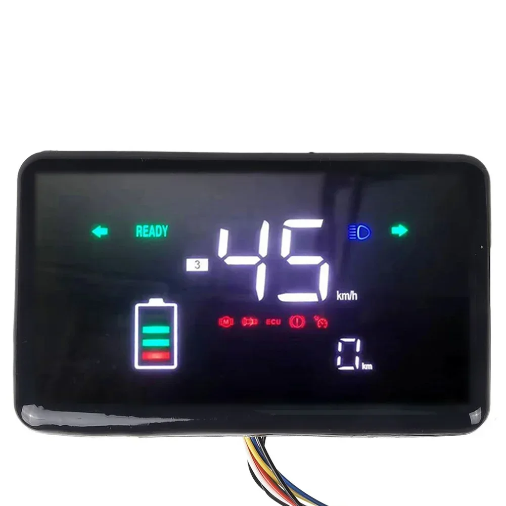 E-Bike Electric Approx 26Cm Bike Scooter 48-72V Ebike LCD Display Ebike Display Durable High-quality Materials