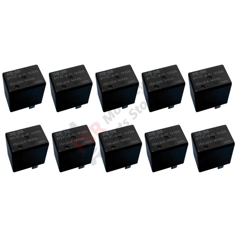 10PCS/1PC Auxiliary Relay For Yamaha 5DM-81950-00-00 Snow Mobile Scooter Parts