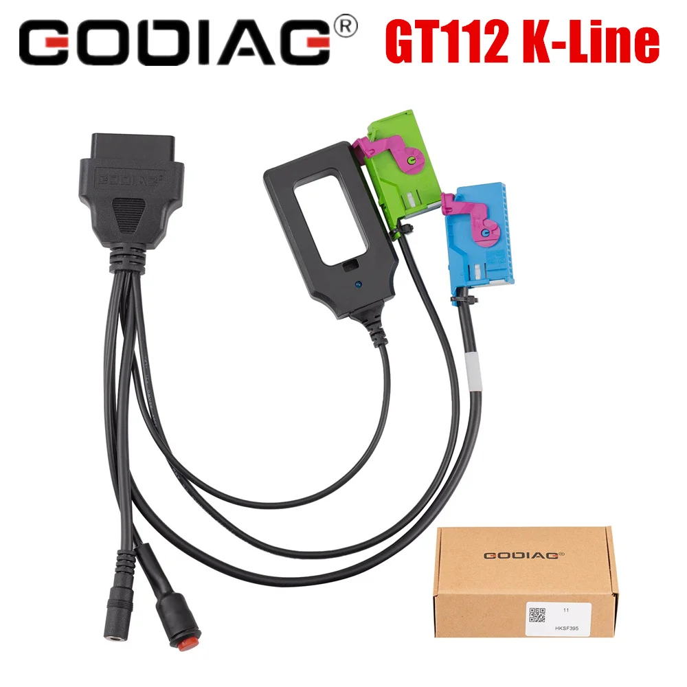 

Кабель GODIAG GT112 K-Line для тестирования и программирования ключей IMMO на приборной панели VW, Skoda, Seat 2-го и 3-го поколений