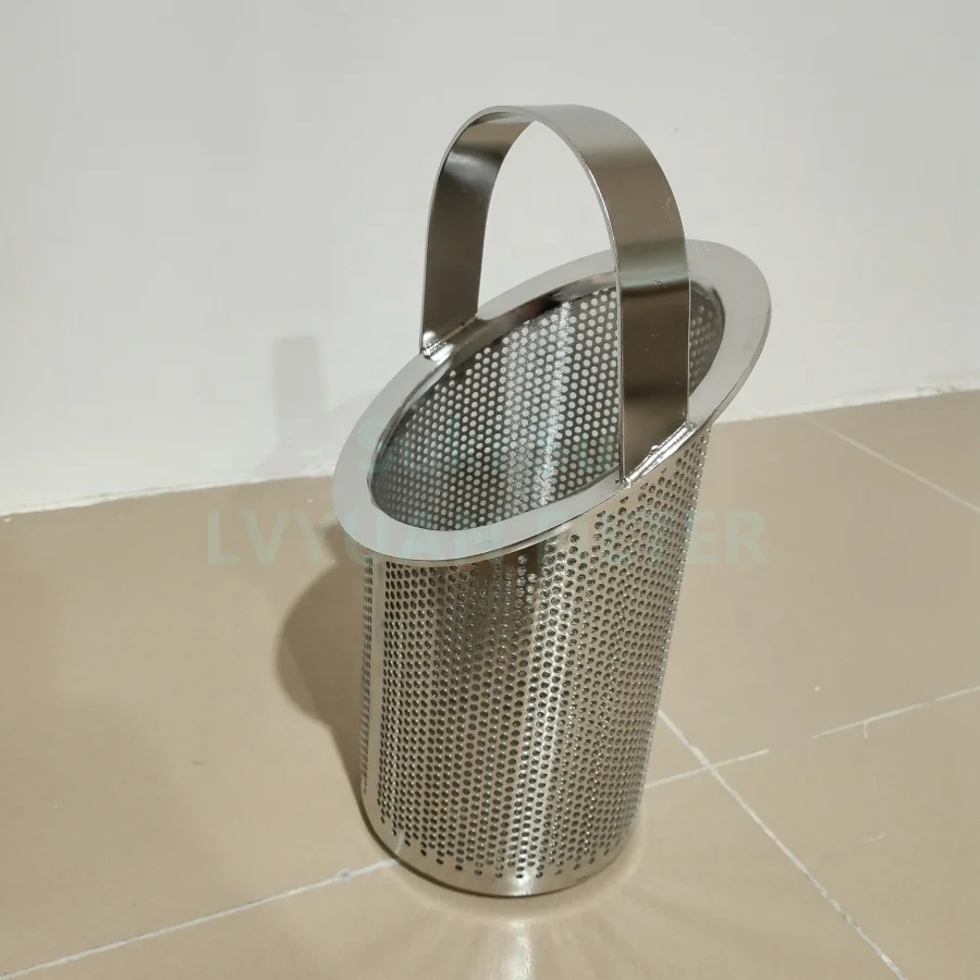 فولاذ مقاوم للصدأ عالي التدفق مخصص لمرشحات شبكة الزيت/العصير/البيرة/النبيذ/الحليب #6