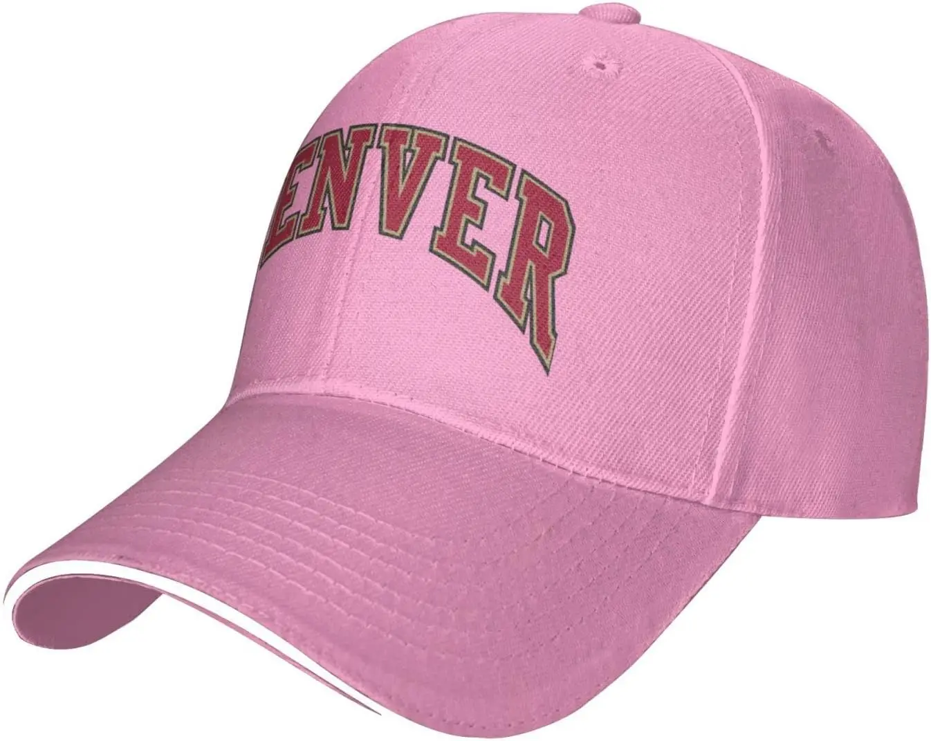 University of Denver Sandwich Cap Unisex Classic Baseball Capunisex Adjustable Casquette Dad Hat