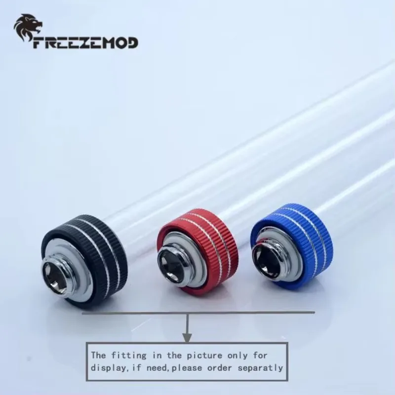 FREEZEMOD computer water cooling acrylic 12*16mm high quality hard tube high transparent PMMA tube. ARHD16
