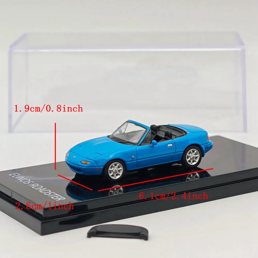 

Хобби, Япония, 1/64 для EUNOS ROADSTER NA6CE с крышкой TONNEAU, синий HJ642025ABL, литые модели автомобилей, ограниченная коллекция игрушек, подарок