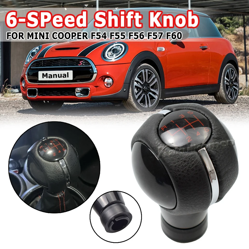 Gear Shift Knob Lever Shifter Handle Ball For Mini Cooper F54
