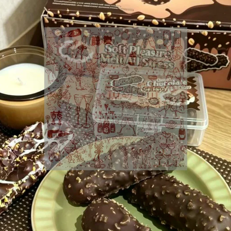 1Pcs Chocolate Bar Cracking Squeeze Toy Stress Relief ASMR Toy Crunchy Sound Ball Handmade Craft Crispy Feel Chocolate Toy​​