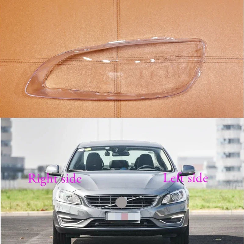 

Car Headlamp Lens For Volvo S60 S60L 2014 2015 2016 2017 2018 2019 Car Headlight cover Headlamp Lens Auto Shell Cover