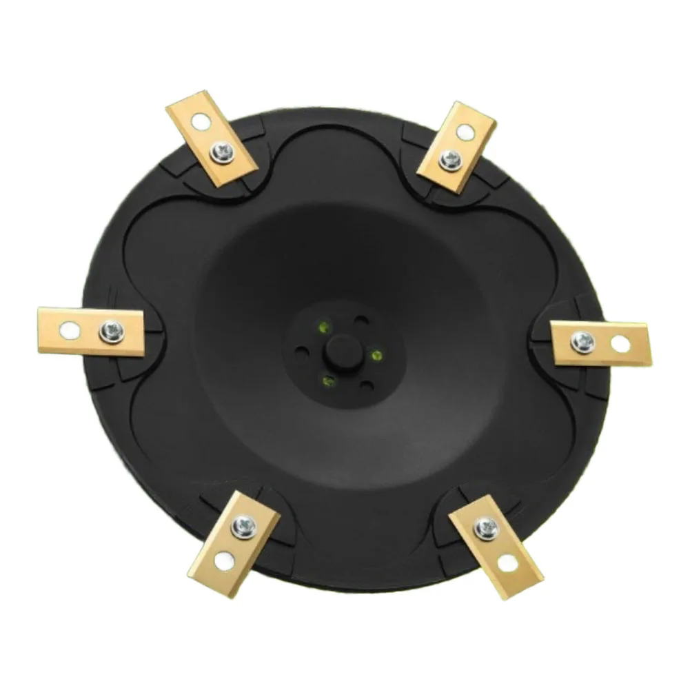 Titanium Blade Replacement Set with 190 mm Disc Plate and Screws for Dreame A1 A1 Pro For Mova Robotic Lawn Mower Models