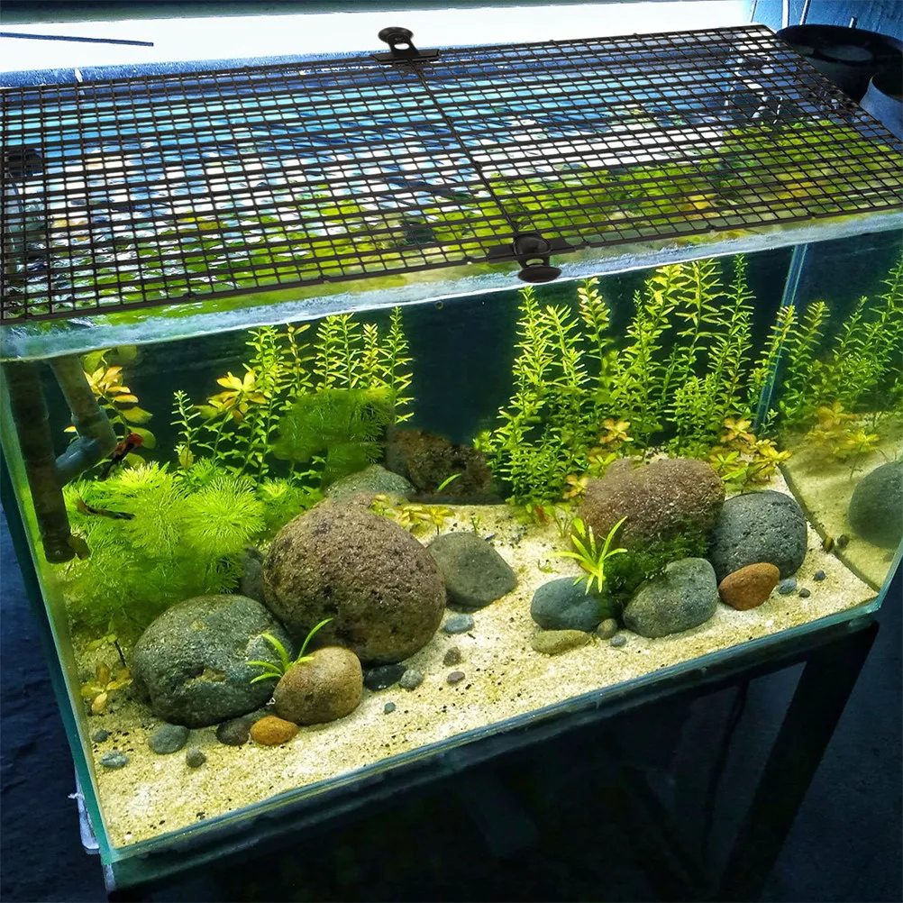 

1Set Fish Tank Divider Anti-Jump Aquarium Isolation Plate ABS Plastic Grid Board Fish Separator Protection for Aquarium
