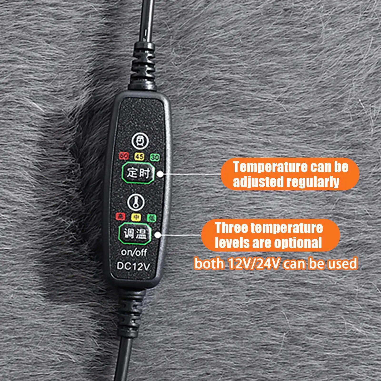 

Car Heated Seat Pad Overload Protection Chair Warming Device Winter Seat Cover For Car For Suv Rv Vehicle Auto Sedan