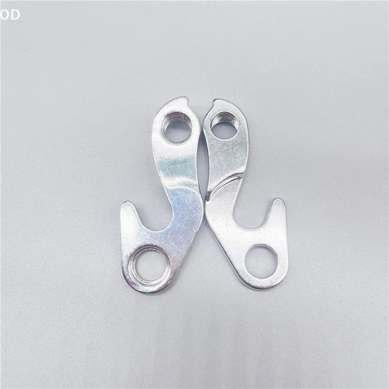 2Pcs Aluminum Alloy Bicycle Derailleur Hangers Rust Resistant Sturdy Build For Road Mountain Bike Repair Replacement
