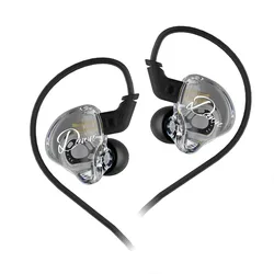 KZ Dawn Wired Earphones HiFi Bass Earbuds In Ear Monitor Headphones Detachable Cable Music DJ Sport Noise Cancelling Headset