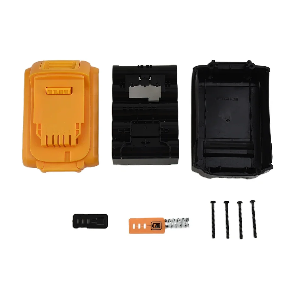 

1pc DCB200 Battery Plastic Case No PCB Protection Circuit Board For 18V 20V Air Tool Accessories Power Tool Batteries