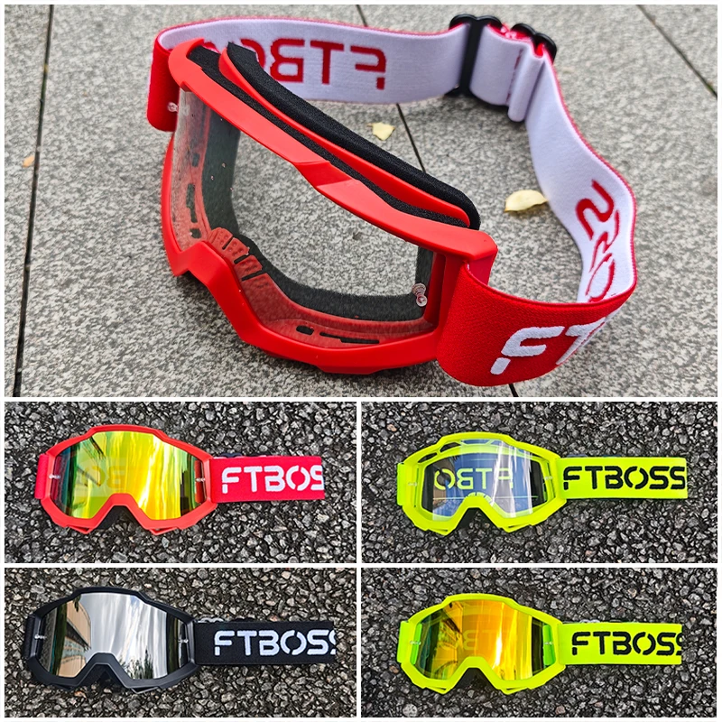 

Unisex Cycling Sunglasses for MTB BMX ATV BMX Motocross/Racing Sport safety Glasses with Cycling Wind goggles snow goggles
