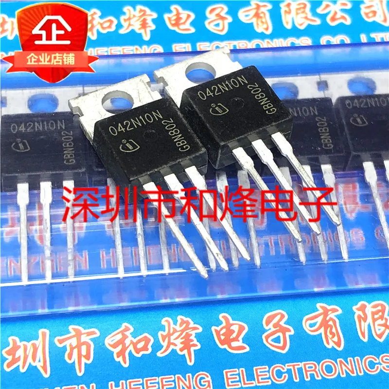 10PCS/Lot IPP042N10N3G 042N10N  TO-220  N 100V 100  Best Quality Fast Shipping 100%Test