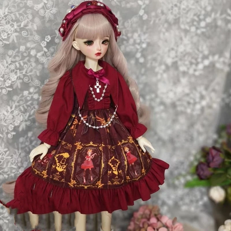 （customization 30day）BJD doll clothes suitable for 1/3 1/4 1/6 size skirts clothing set doll accessories (2 points)