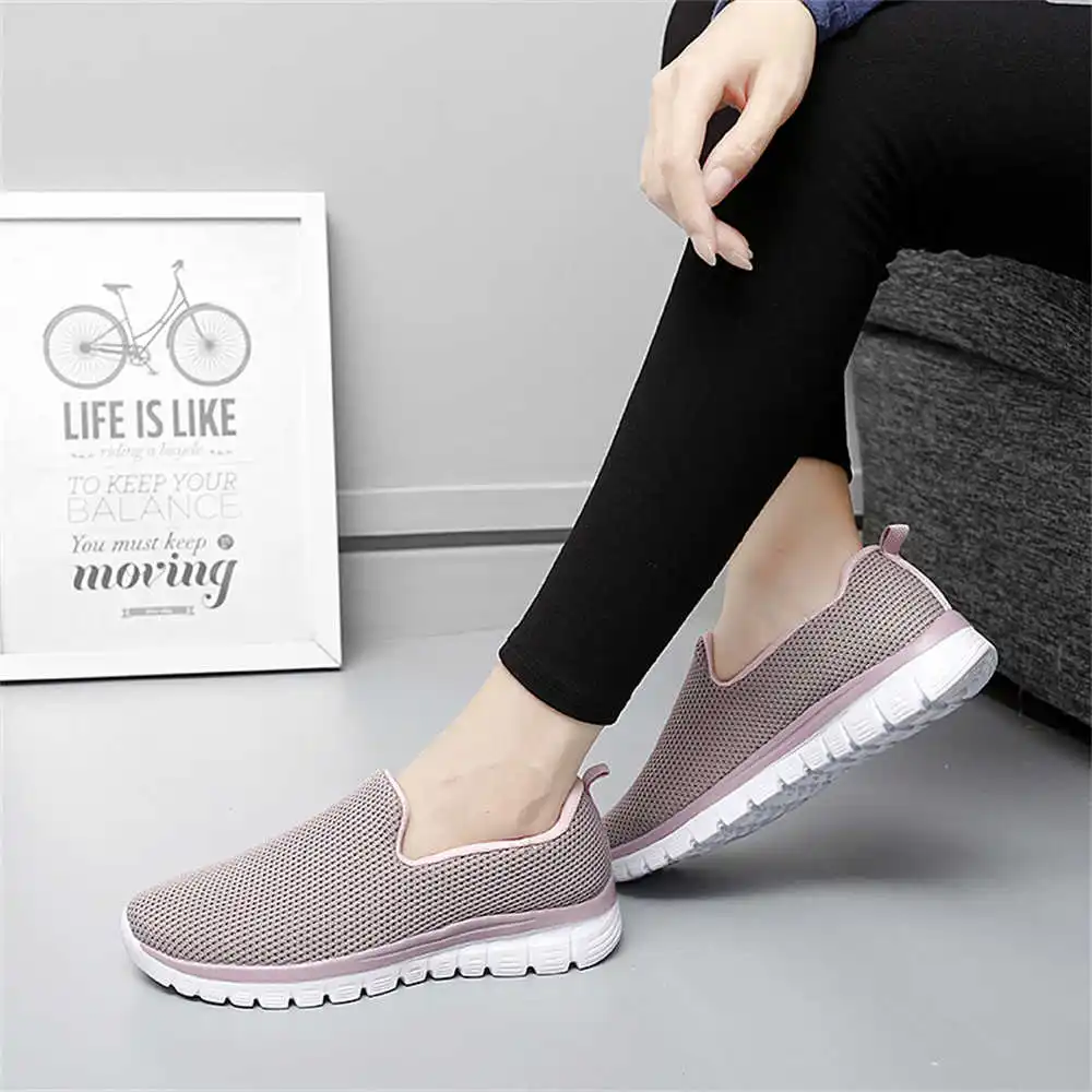 

Large Size Slip-on Woman High Ankle Boots High Top Canvas Shoes Golf 4 Sneakers Sport Loafers Shose Technology Caregiver