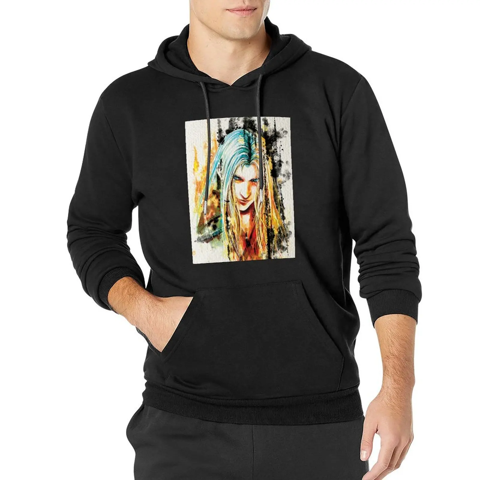 Sephiroth Pullover Hoodie autumn new products man hoodie